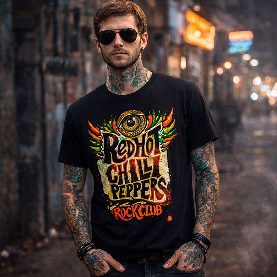 Camiseta Rock Club RHCP